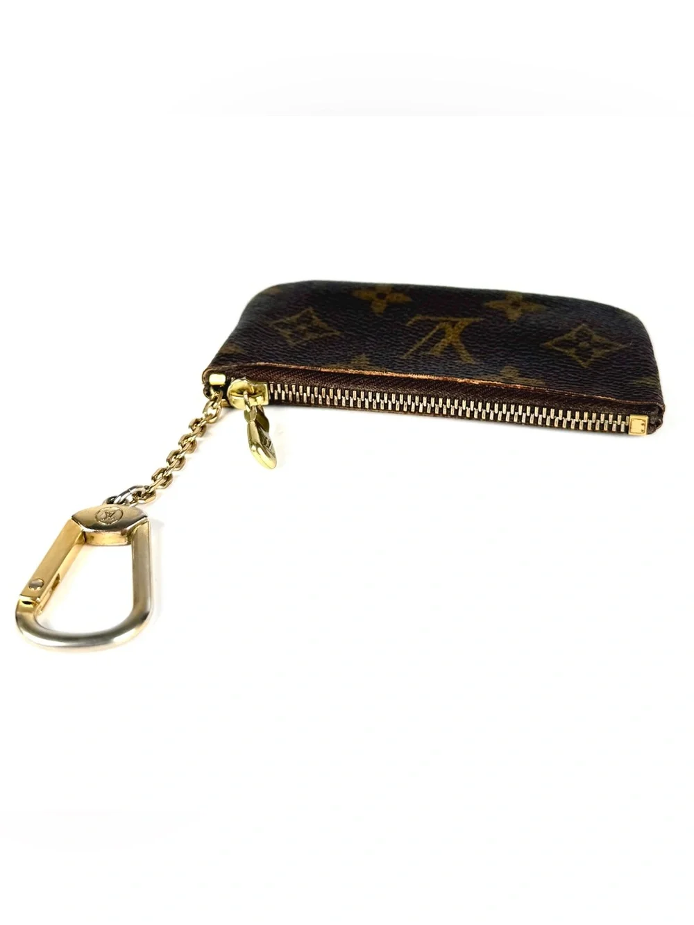 Louis Vuitton Monogram Canvas Pochette Clés Key Pouch | Box Included | CA1100